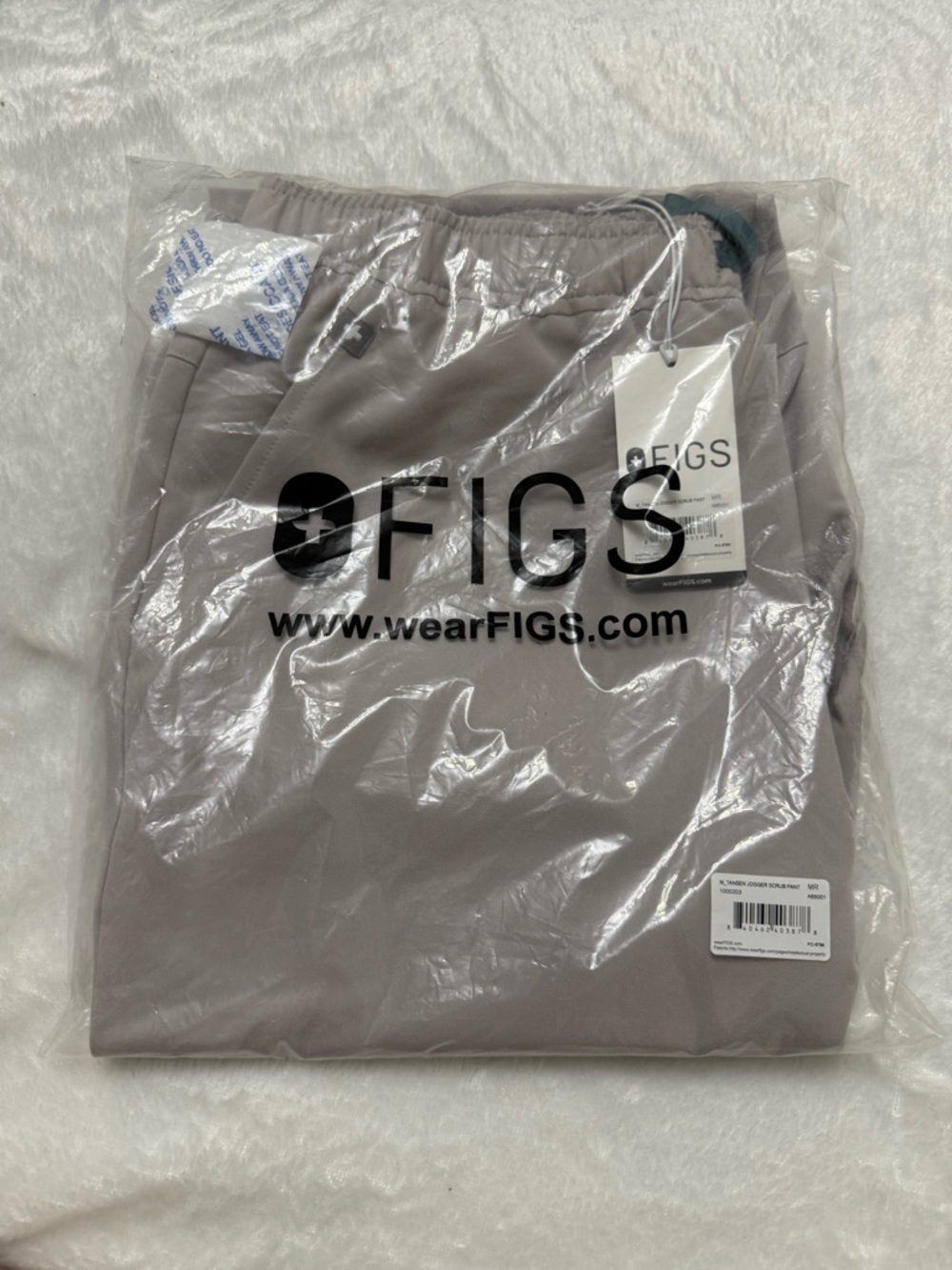FIGS Tansen Jogger Scrub Pants Mens Medium Regular Gray NWT Sealed - Picture 9 of 9